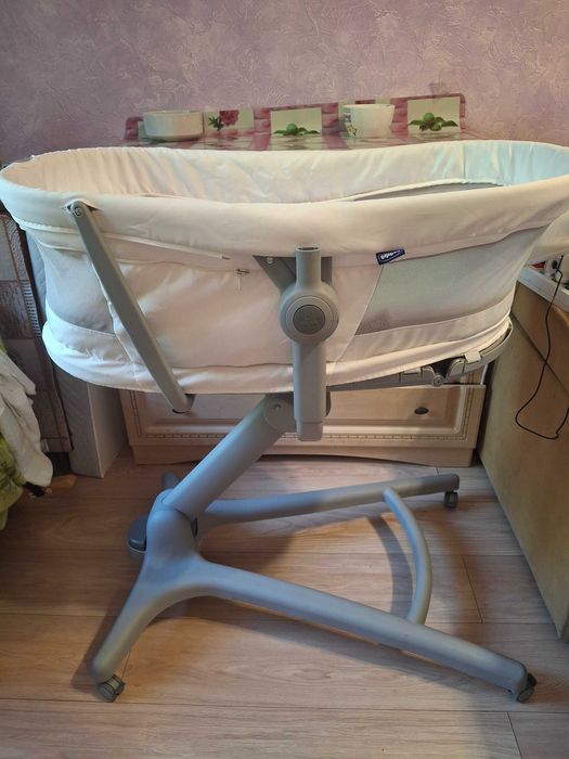 Ліжечко Chicco Baby Hug 4 в 1 Air | Колиска, шезлонг, стільчик | Гарний стан
