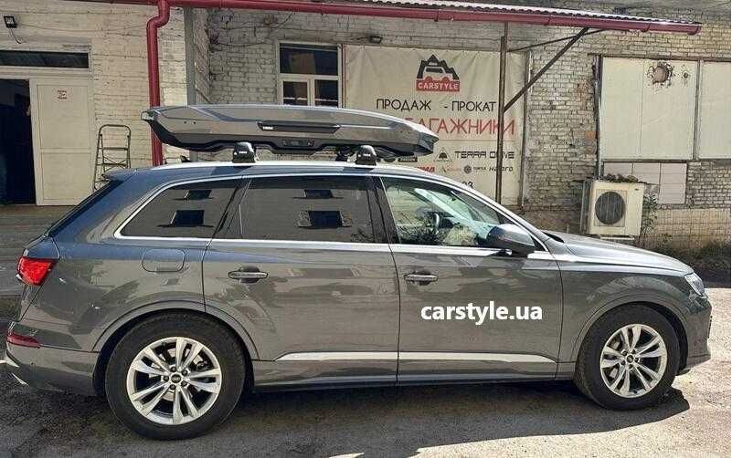 Бокс на дах авто Thule Motion 3 XL Low Black 216x89x35 см 400л БВ як Dynamic Exellence нові вживані вітринні автобокси чорний сірий глянець заниженний