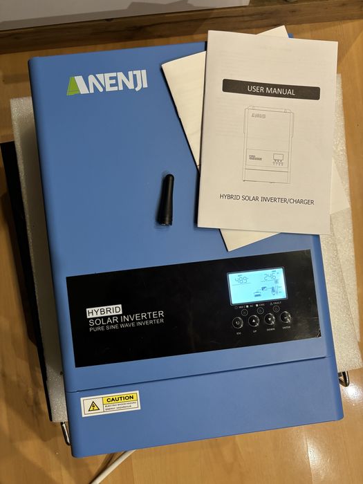 Гибридный инвертор 6,2 кВт. В наличии, новый, проверенный