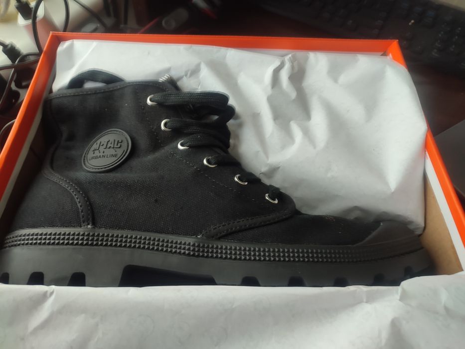 Trampk wojskowe-taktyczne M-TAC czarne