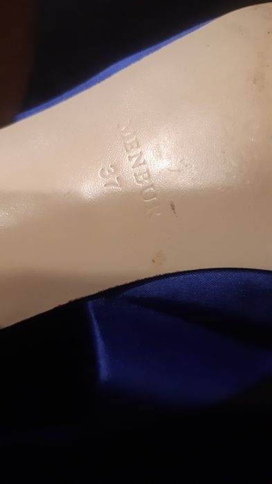 Szpilki Menbur 37 z kokardką