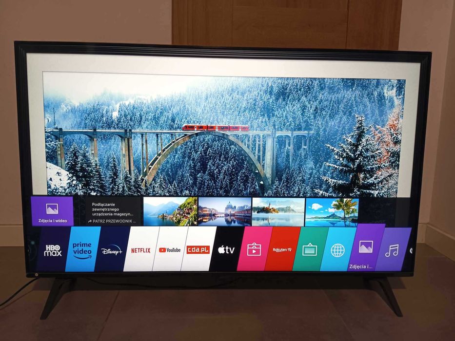 Telewizor 49 cali NanoCell 4K HDR Smart TV LG webOS TV 49SM8500 PLA