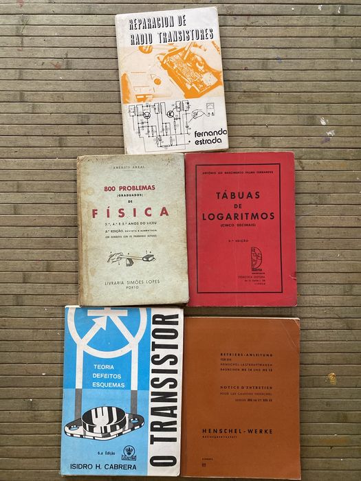 Lote livros tecnicos - electrónica, mecânica, eletricidade