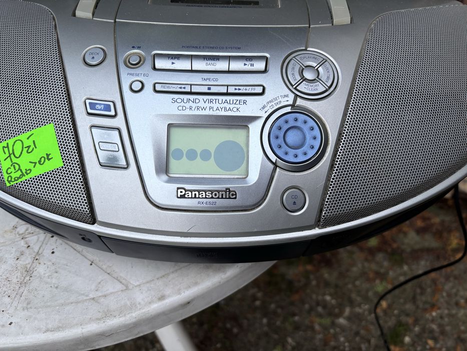 Radiomagnetofon Panasonic przywieziony z Niemiec