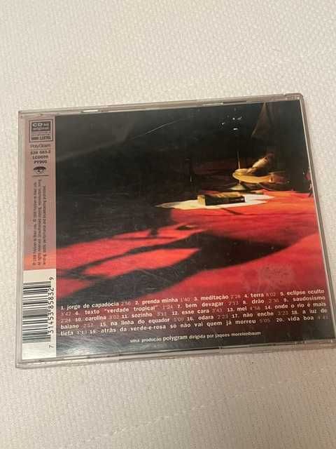 CD Caetano - Prenda Minha Ao Vivo