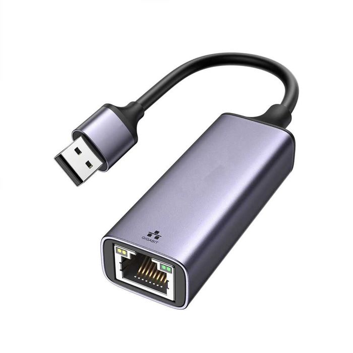 Karta sieciowa Przejściówka USB RJ45 Ethernet Gigabit 1000 Mbps