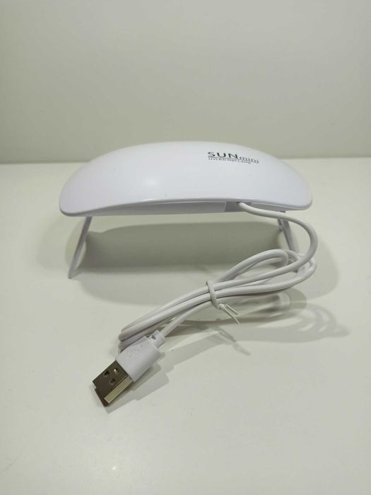 Стартовый набор для домашнего маникюра лампа SUN Mini и фрезер ручка