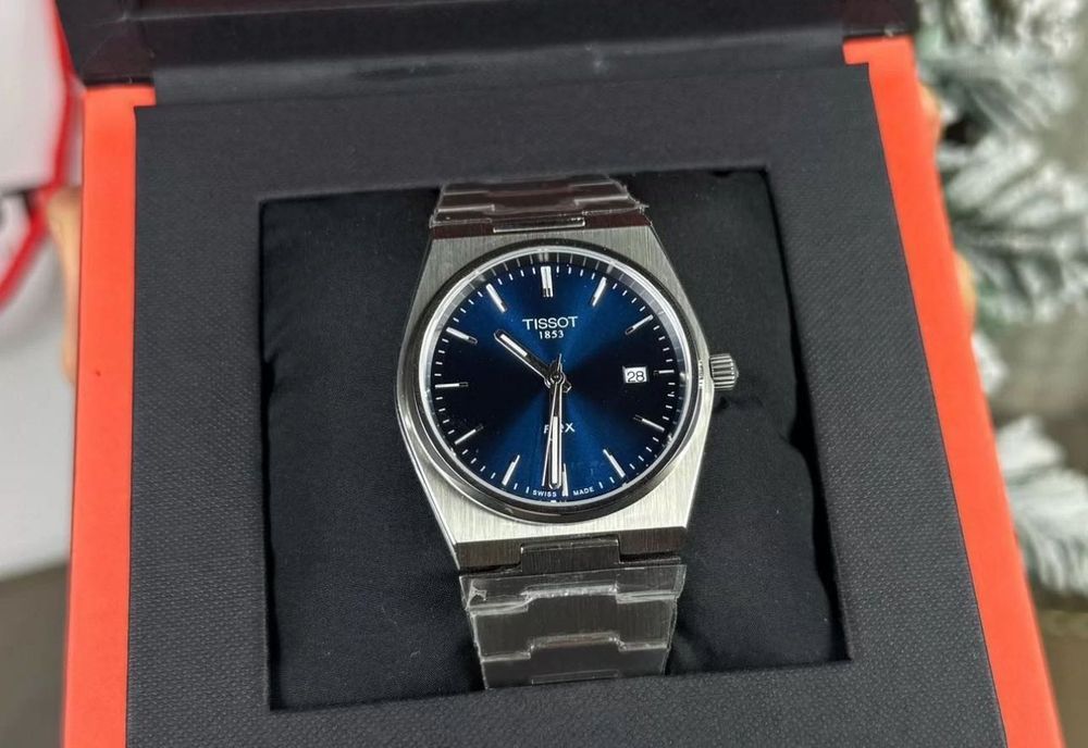 Наручные Премиум Часы Tissot Prx 40 синие