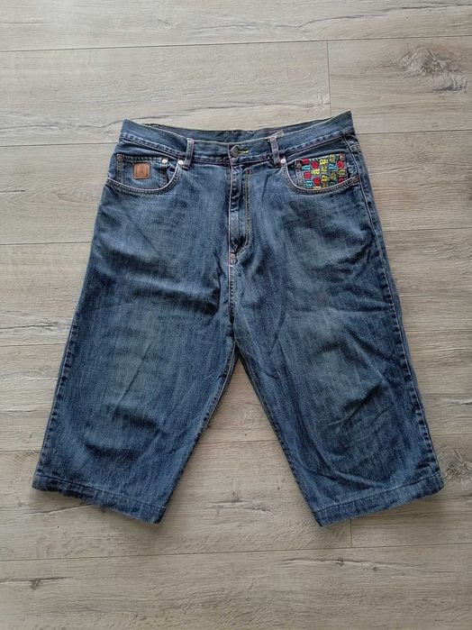 Szorty jeansowe bermudy spodenki L 32 na lato