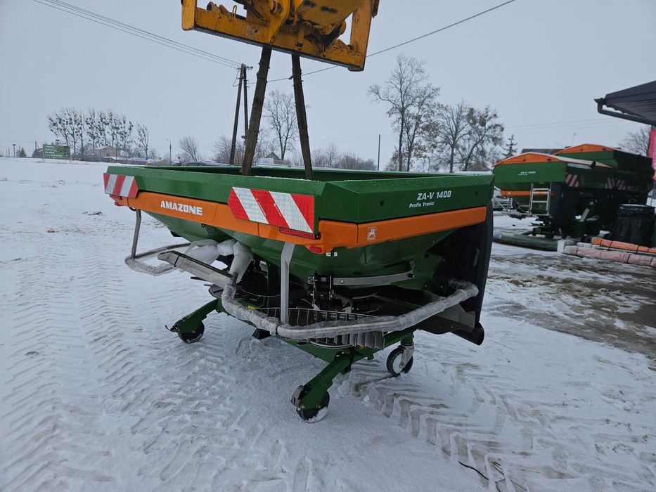Rozsiewacz siewnik do nawozu Amazone ZA-V 1400 Super Profis Tronic ISO