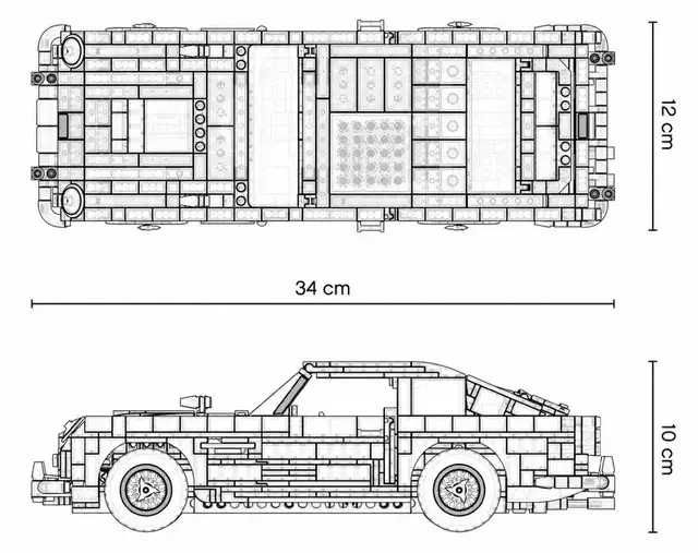 Конструктор Technic‼️НОВИЙ‼️В КОРОБЦІ‼️Aston Martin на 1295 дета 10262
