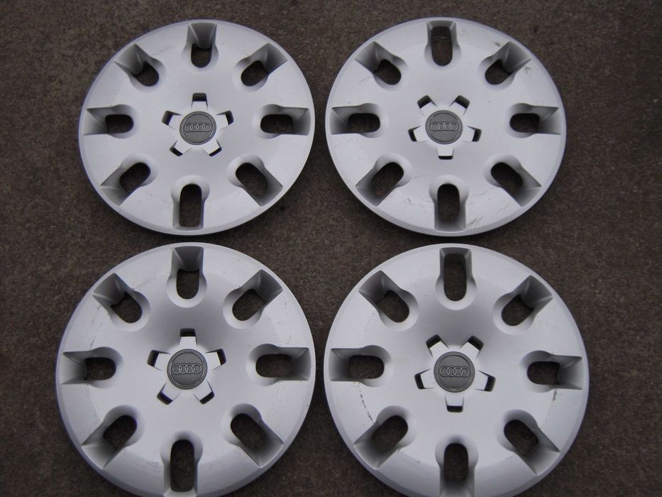 Kołpaki Audi 15" 15 cali oryginał 4 szt. komplet
