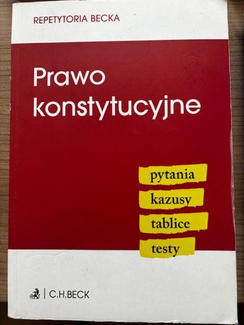 Repetytorium prawo konstytucyjne