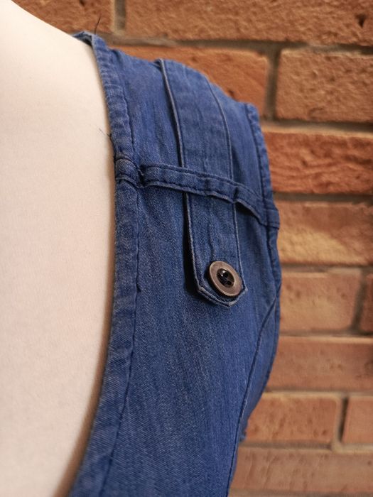 sukienka jeansowa SURE 42   bawełna casual boho lato codzienna