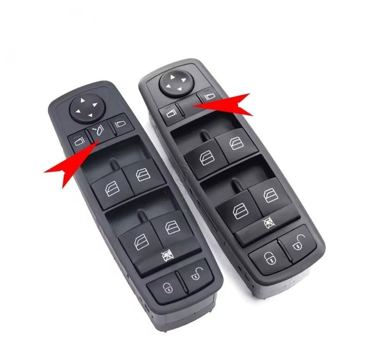 Comando Mercedes botão interruptor janela elétrica Classe A, B, GL, ML