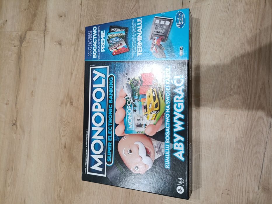 Monopoly Super Electronic Banking gra planszowa