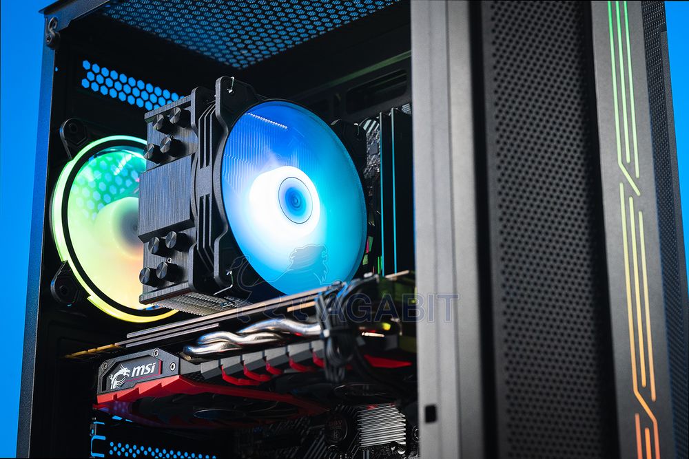 ХАНТЕР! GTX 1070 Ti+Ryzen 7 2700+DDR4 16GB+SSD 240GB –  Ігровий комп'ютер ПК для ігор геймерський игровой компьютер