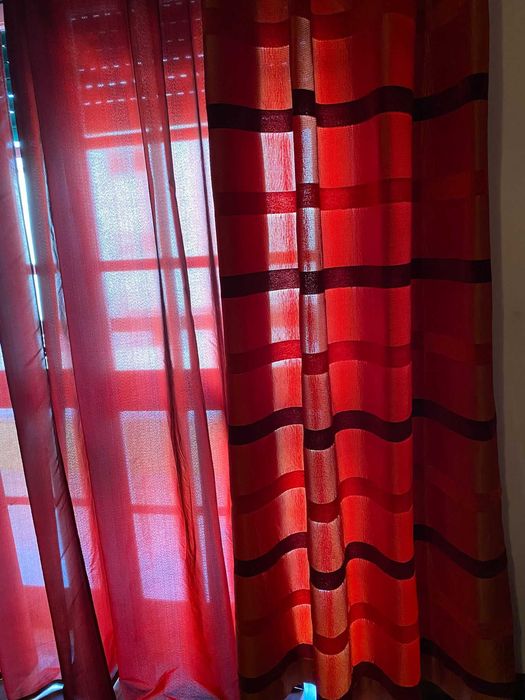 Cortinado + Colcha de Cama