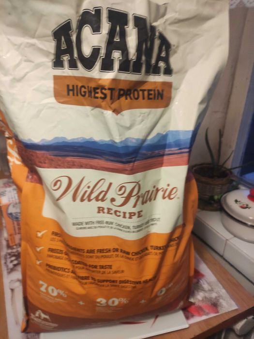 Продам остатки корма Acana Regionals Wild Prairie для собак