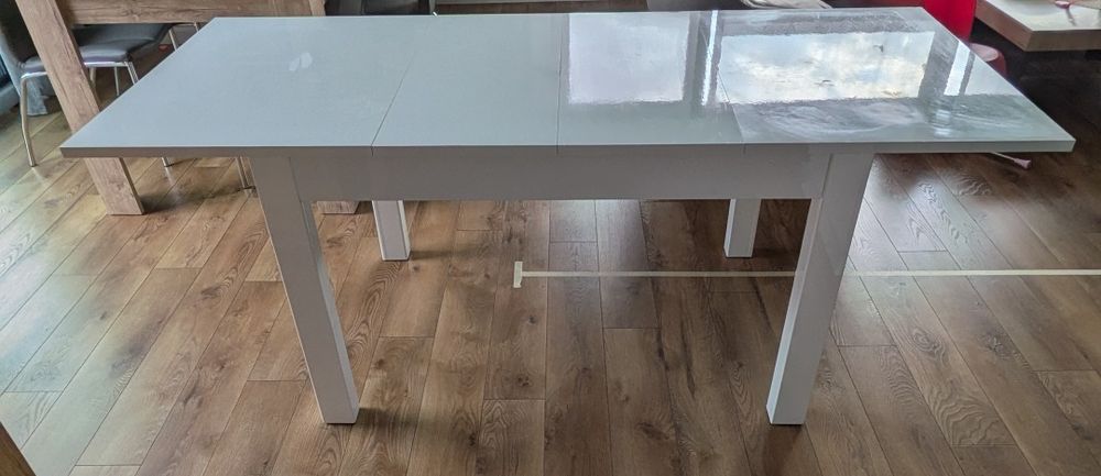 Stół, biały 120*80 rozkładany 190cm.