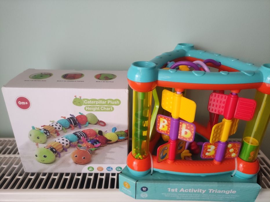 Gąsienica i trójkąt dla niemowląt nowe