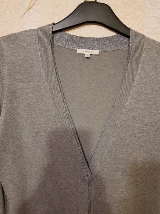 Серый кардиган женский Opus