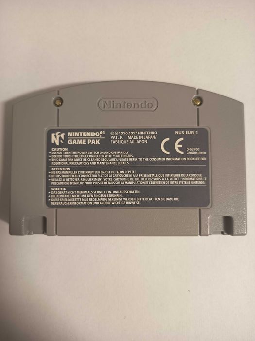 Star Wars Episode 1 Racer N64 Nintendo 64 angielska sam cartridge (1)