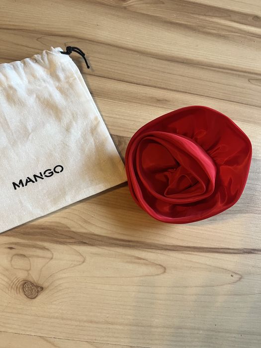 Róża gumka do włosów Mango