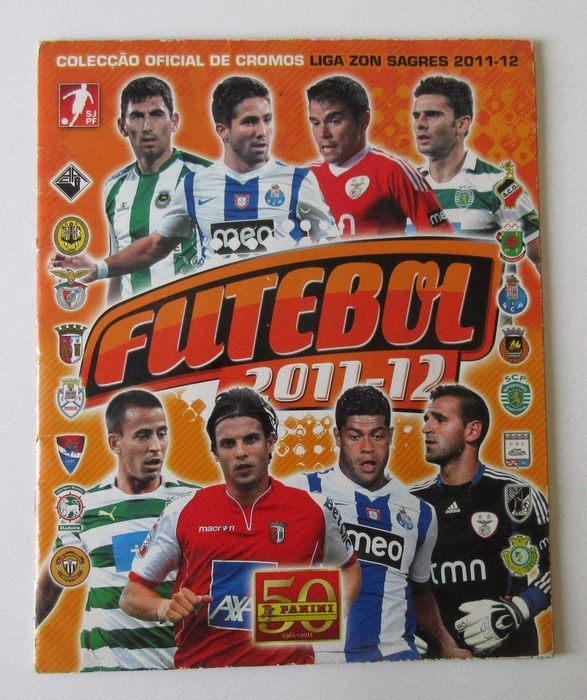 Caderneta INCOMPLETA "Futebol 2011 / 12" (PANINI)