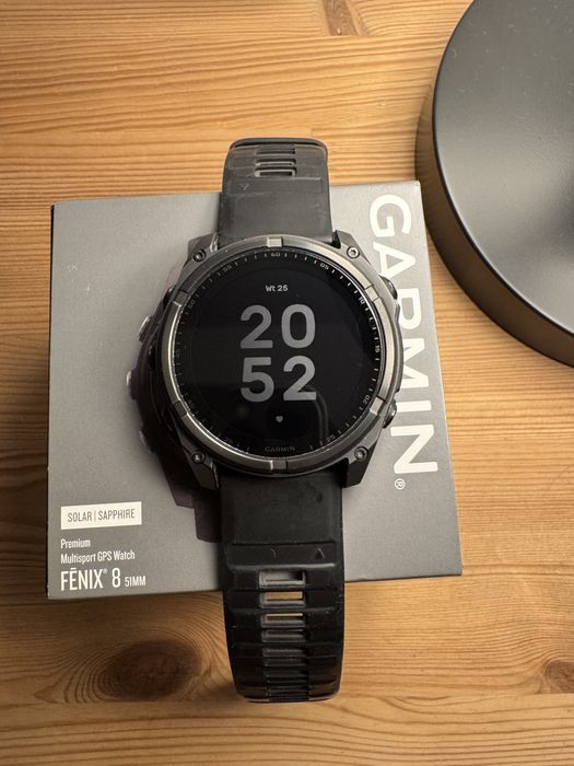 Garmin fenix 8 solar sapphire 51mm