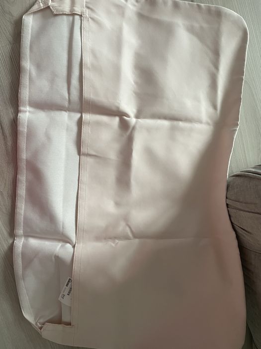 Rozowe pokrycie szezlong Soderhamn Ikea