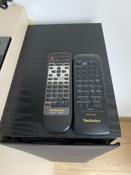 Amplituner Technics SA AX530  plus CD Player plus kolumny