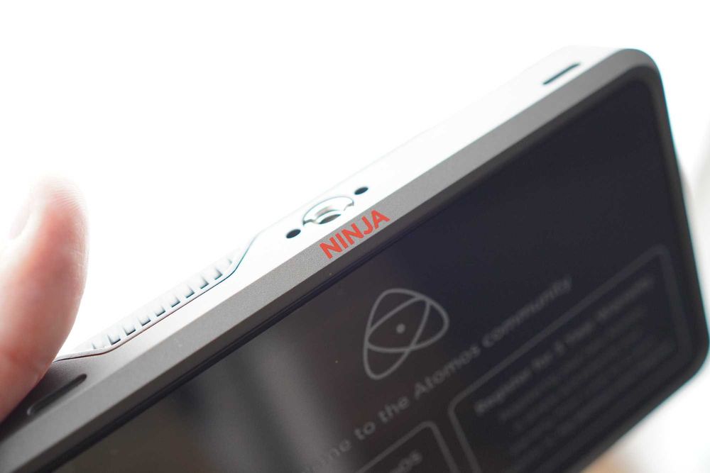 Rekorder Atomos Ninja V+ (8K, RAW // stan jak nowy, folia na ekranie)