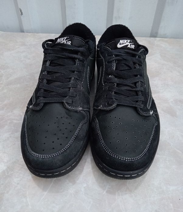 Чоловічі Nike Air Jordan 1 Retro Low Travis Scott BLACK Phantom, 45 р.