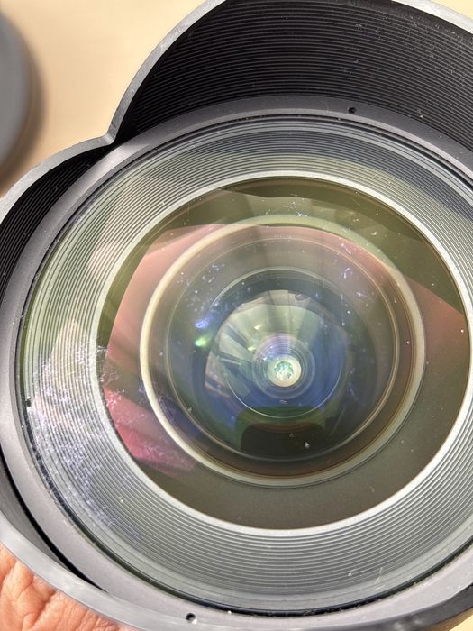 Samyang 14mm T3.1 ED AS IF UMC Cine c/ adaptador para canon