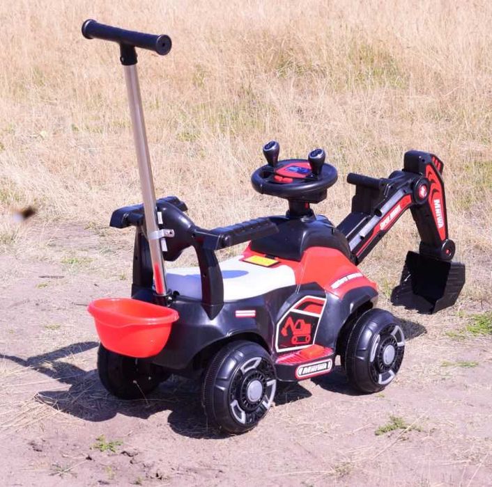 BAWIBUS.PL traktor na akumulator KOPARKA jeździk dla dzieci auto autko