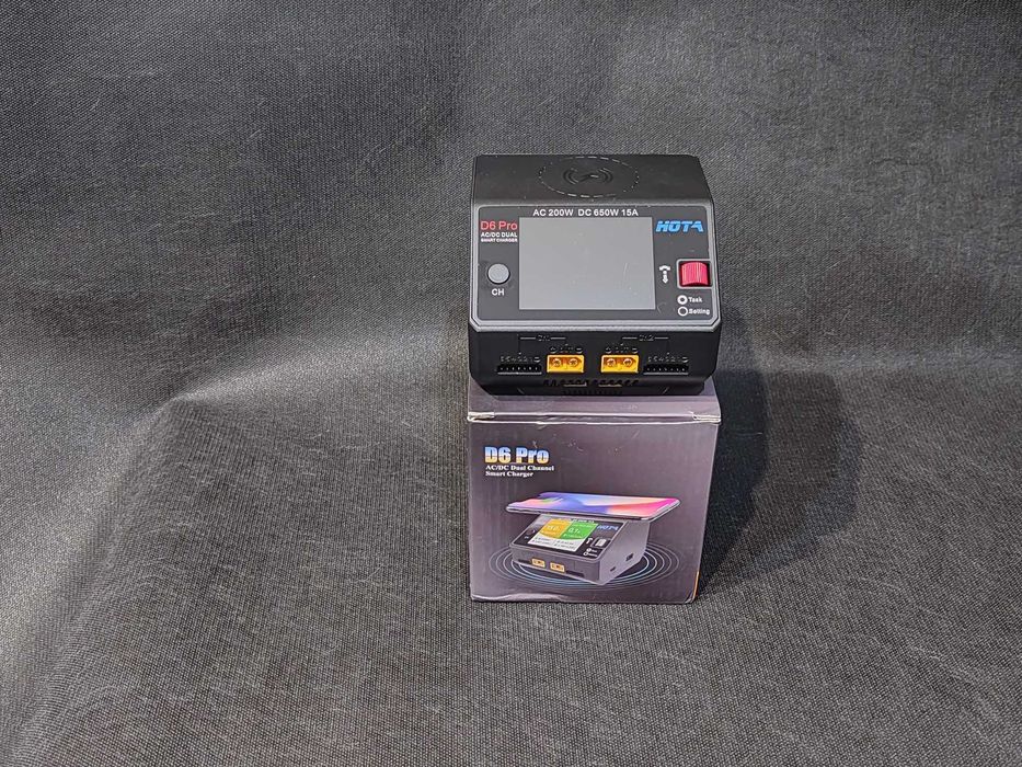 Hota D6 PRO та HOTA D6ULTRA Двопортовий зарядний пристрій