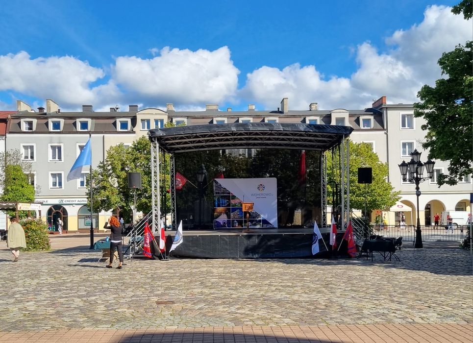 Scena mobilna plenerowa estrada wynajem