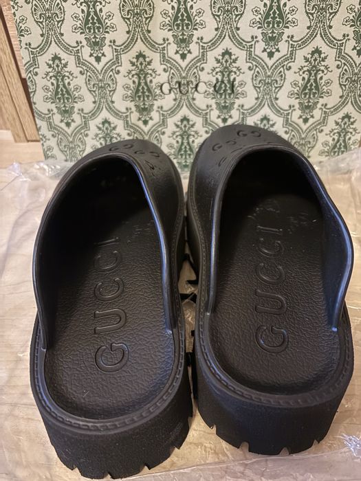 Klapki koturny Gucci 39/40 ( 25 cm)