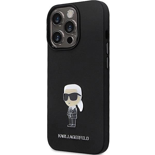Etui Karl Lagerfeld Silicone Ikonik Metal Pin na iPhone 13 Pro / iPhon