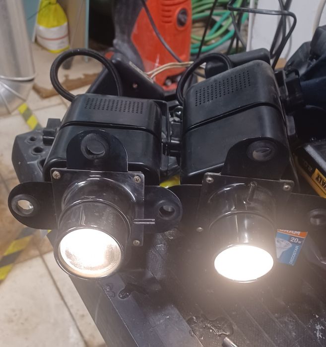 Projetores luz antigos