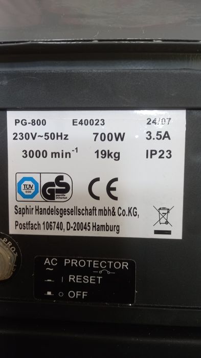 Gerador eletrico portatil novo.