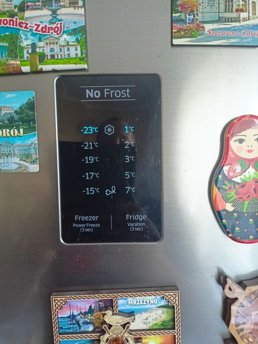 Lodówka Samsung.