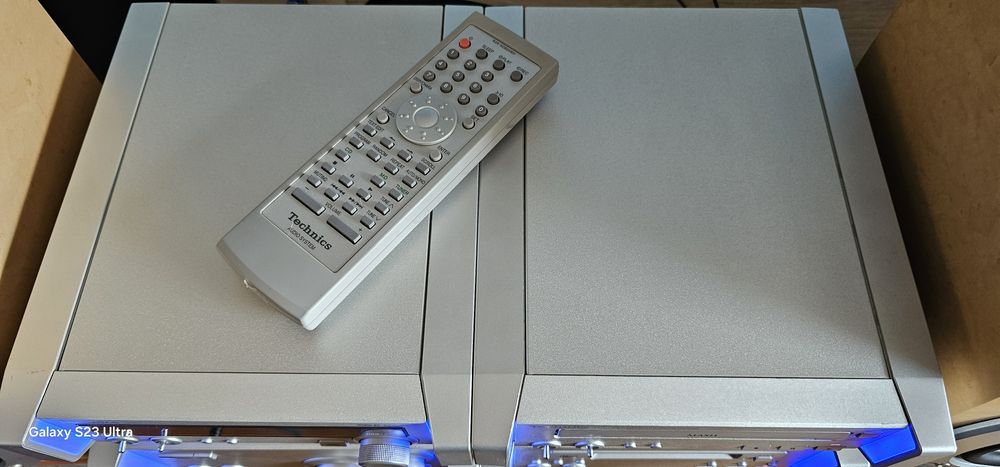 Technics SC-HD505 microzestaw z Mini Disc i pilotem-bdb stan