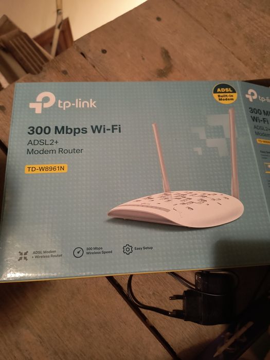 Router modem bezprzewodowy TP LINK TD-W8961N ADSL 2+