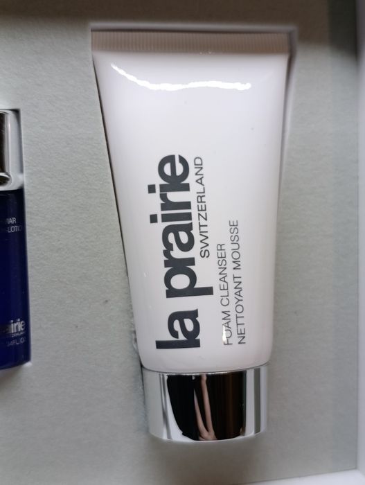 La Prairie zestaw mini kosmetyków Skin Caviar + pianka oczyszczająca