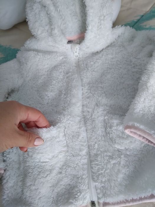 Casacos polar,  bebé como novos.