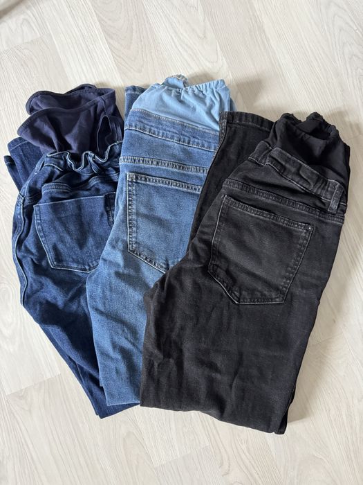 Джинси для вагітних на розмір М (3 шт.)