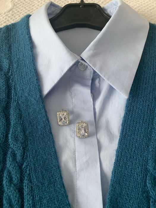 Сережки пусети Swarovski