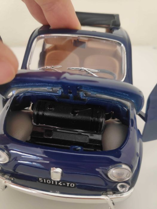 fiat 500 escala 1:16